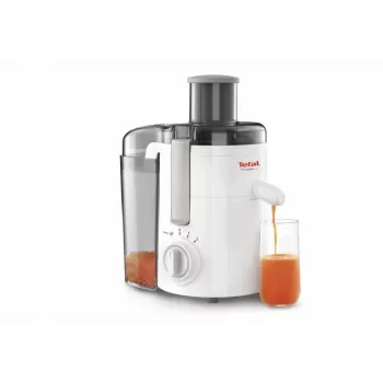 Espremedor de tomate elétrico Tefal Frutelia ZE370138 — branco, regulação de velocidade por níveis