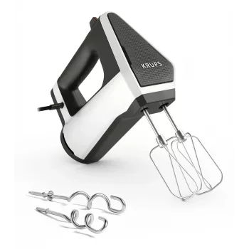 Batedeira de mão Krups 3MIX 6000 600 W cinzento, branco