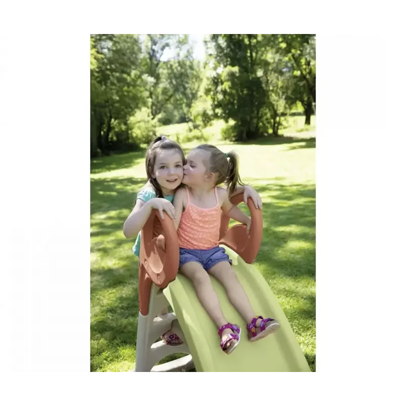 Escorrega de exterior SMOBY Life Slide KS 820510 — escorrega de jardim infantil em plástico