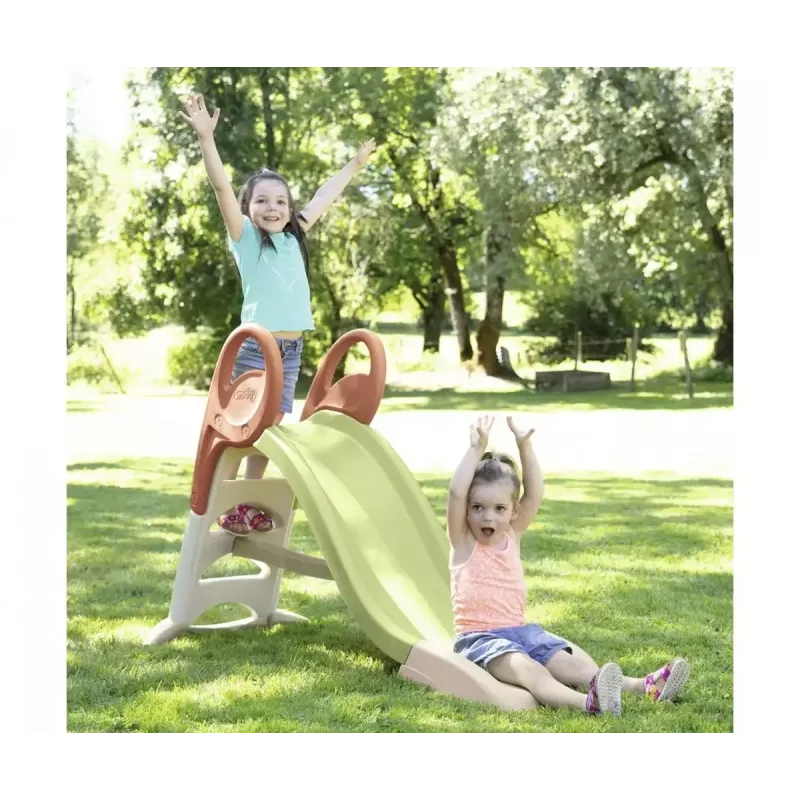 Escorrega de exterior SMOBY Life Slide KS 820510 — escorrega de jardim infantil em plástico