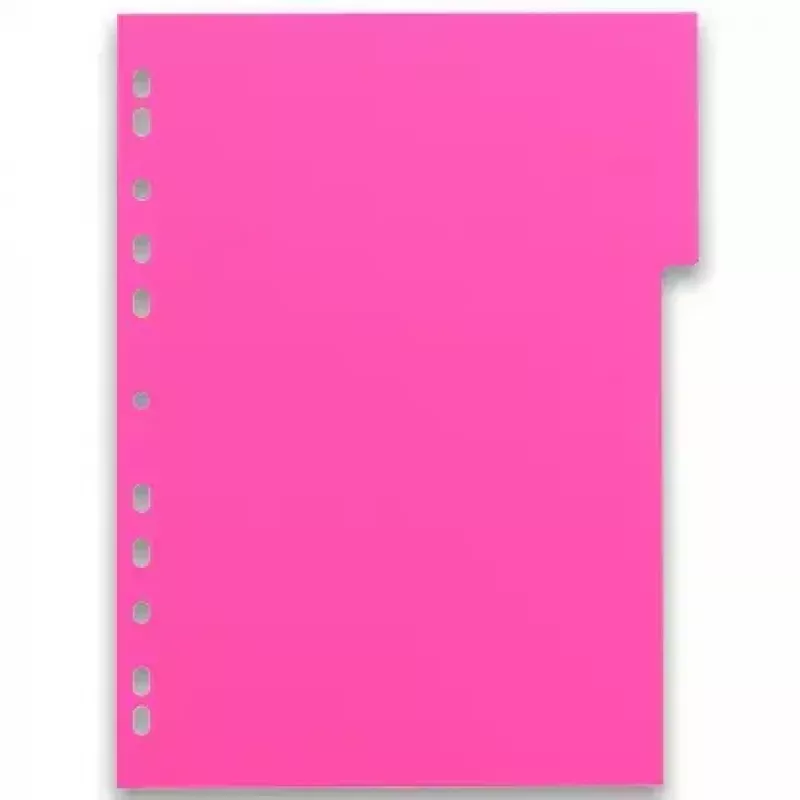 Separador Elba Oxford 400005445 — A4 polipropileno (PP), cores sortidas, 6 unid., 227×300 mm
