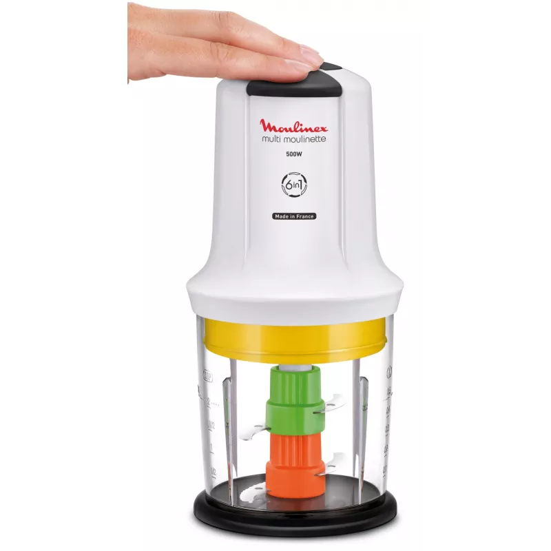 Trituradora elétrica Moulinex AT7231 0,5 l 500 W branco