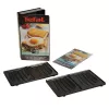 Tefal XA800112 placas para tostas para SW852, preto