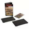 Tefal XA800512 placas para waffles para SW852, preto
