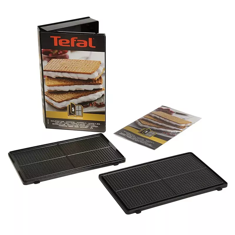 Tefal XA800512 placas para waffles para SW852, preto