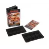 Tefal XA801512 placas para madalenas, preto