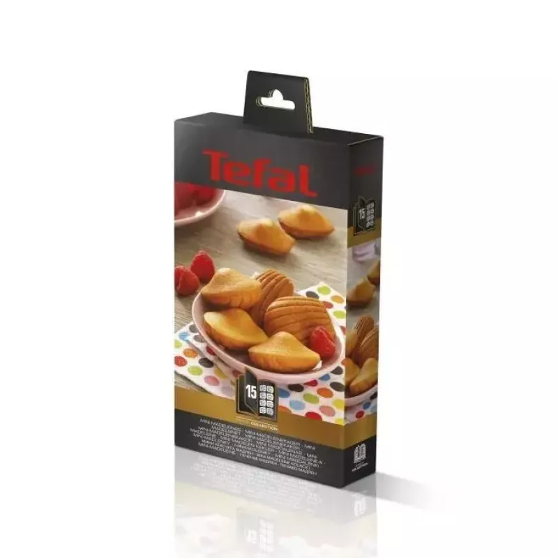 Tefal XA801512 placas para madalenas, preto