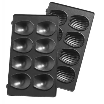 Placas de madeleines Tefal XA801512, preto
