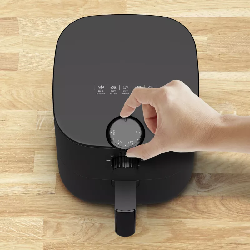 Fritadeira de ar quente Tefal Easy Fry EY1308 Single 3,5 l autónoma 1030 W preto