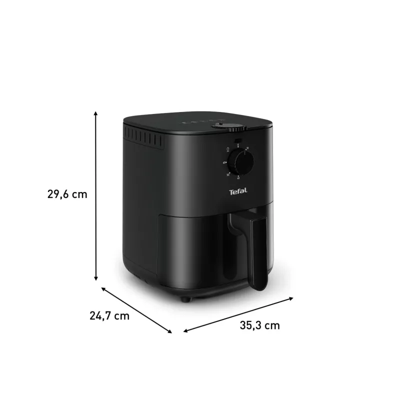 Fritadeira de ar quente Tefal Easy Fry EY1308 Single 3,5 l autónoma 1030 W preto