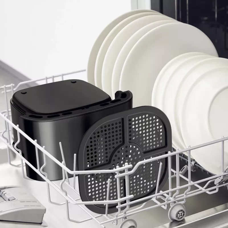 Fritadeira de ar quente Tefal Easy Fry EY1308 Single 3,5 l autónoma 1030 W preto