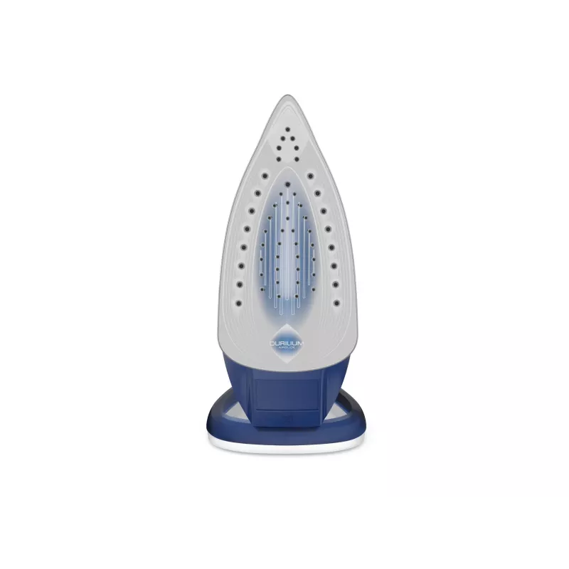 Ferro de engomar Tefal EasyGliss Plus FV5735 a seco e a vapor base Durilium 2500 W azul, branco