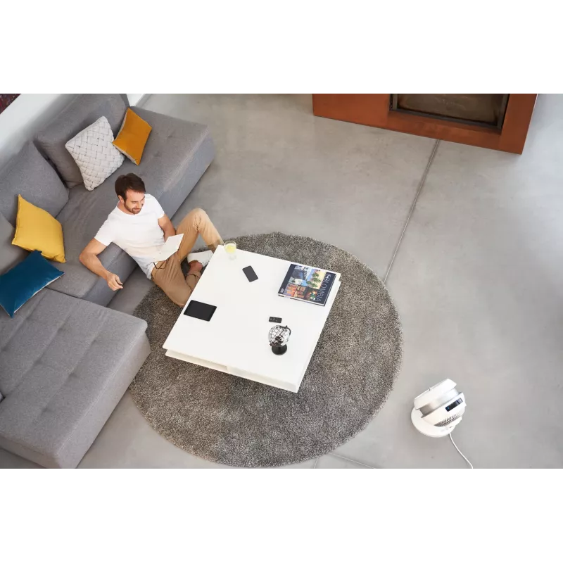 Rowenta HQ7152 ventilador para interiores branco, prateado aquecedor elétrico de ambiente