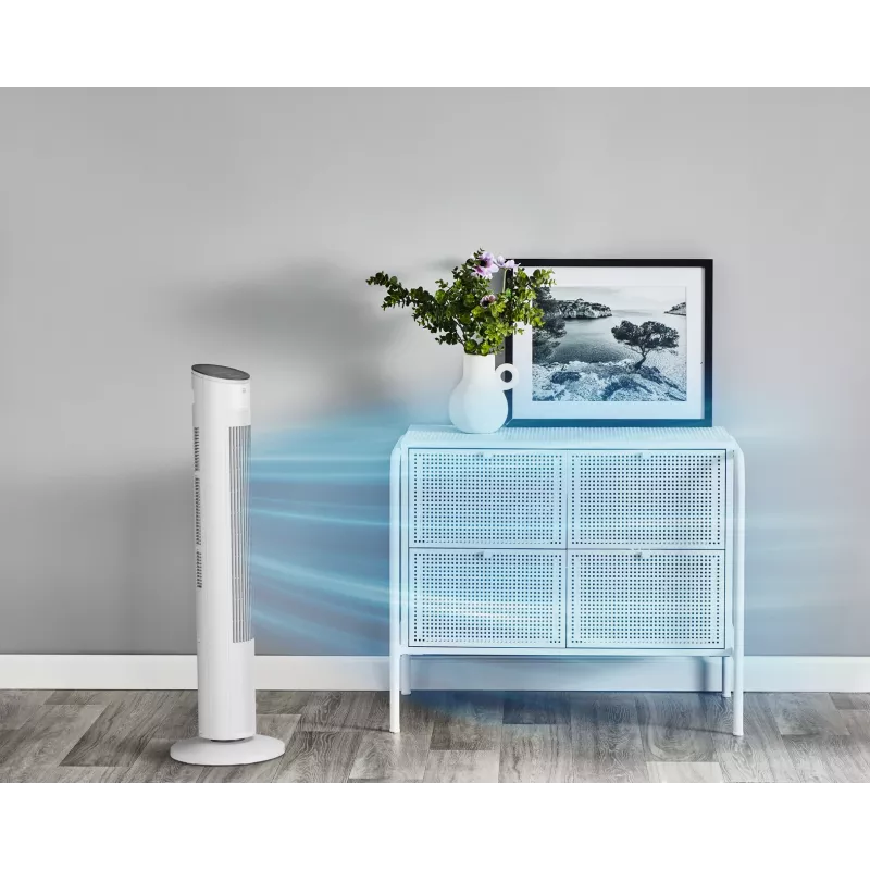 Ventilador de torre doméstico Rowenta Eole VU6871 branco 40W AC 220-240V