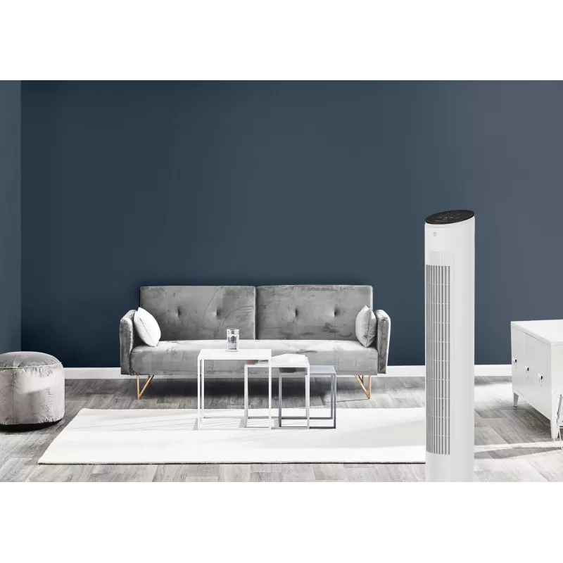 Ventilador de torre doméstico Rowenta Eole VU6871 branco 40W AC 220-240V