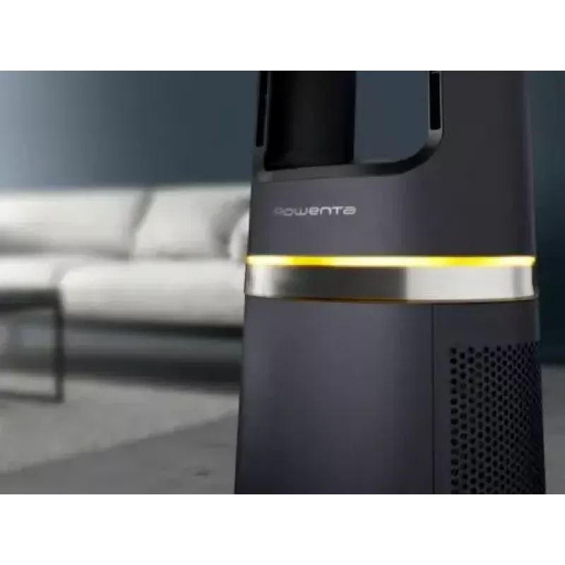 Purificador de ar Rowenta Eclipse 3-em-1 Connect QU5072 para até 50 m², 130 m³/h, 62 dB, prateado