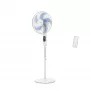 Ventilador de chão doméstico Rowenta Turbo Silence VU5450F0, 32 W, 1470 mm de altura, branco