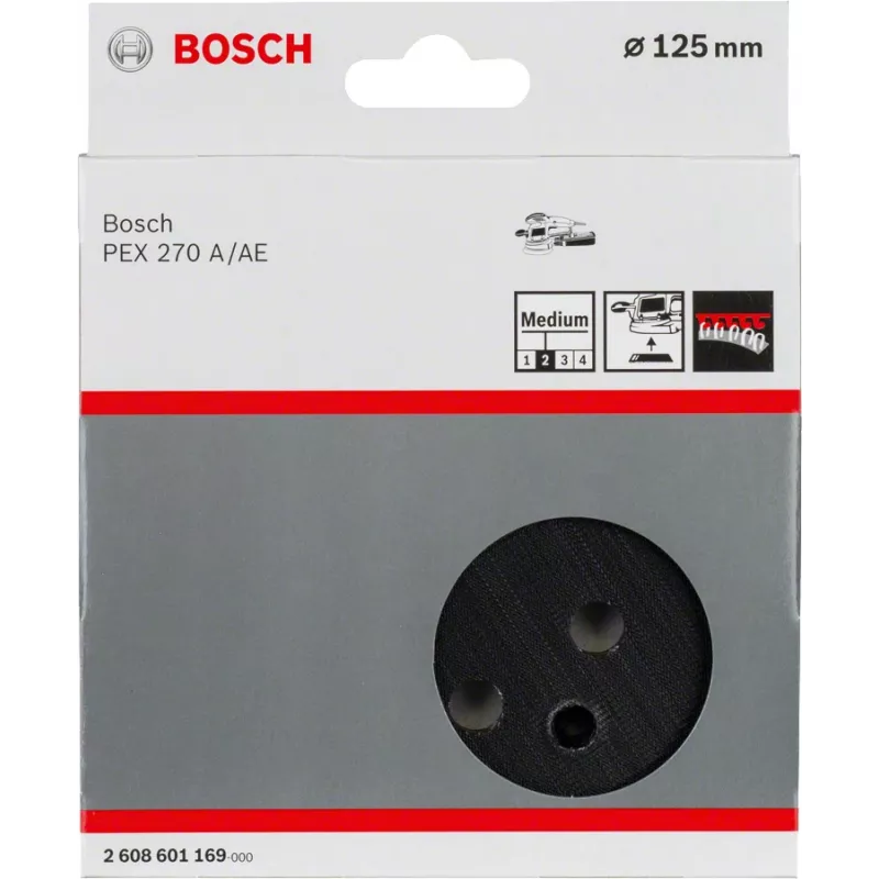 Bosch 2 608 601 169 acessório de lixagem 1 unid. prato de lixar
