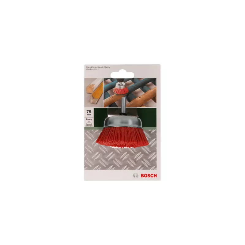 Bosch 2 609 256 525 escova de arame/escova de copo 7,5 cm