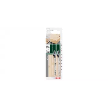 Bosch 2 609 256 723 lâmina para serra de recortar/serra sabre/serra de recortar pendular lâmina de serra de recortar aço alto carbono (HCS) 2 unid.