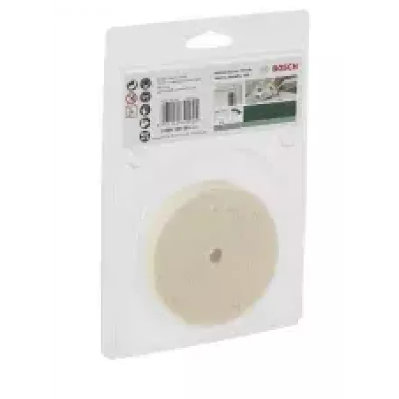 Disco de polir Bosch 2609256561 diâmetro 8,5 cm feltro