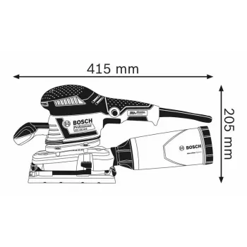 Bosch 0 601 292 801 lixadora orbital portátil lixadora orbital 11000 rpm 22000 OPM