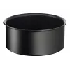 Conjunto de panelas Tefal Ingenio L76391 – conjunto misto de alumínio, 4 peças (panelas Ø16/18/20 cm) preto
