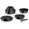 Conjunto de panelas Tefal Ingenio L76391 – conjunto misto de alumínio, 4 peças (panelas Ø16/18/20 cm) preto