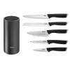 Conjunto de facas de cozinha Tefal K2216S74 — lâminas de aço inoxidável, 20 cm de comprimento da lâmina, conjunto de 5 peças