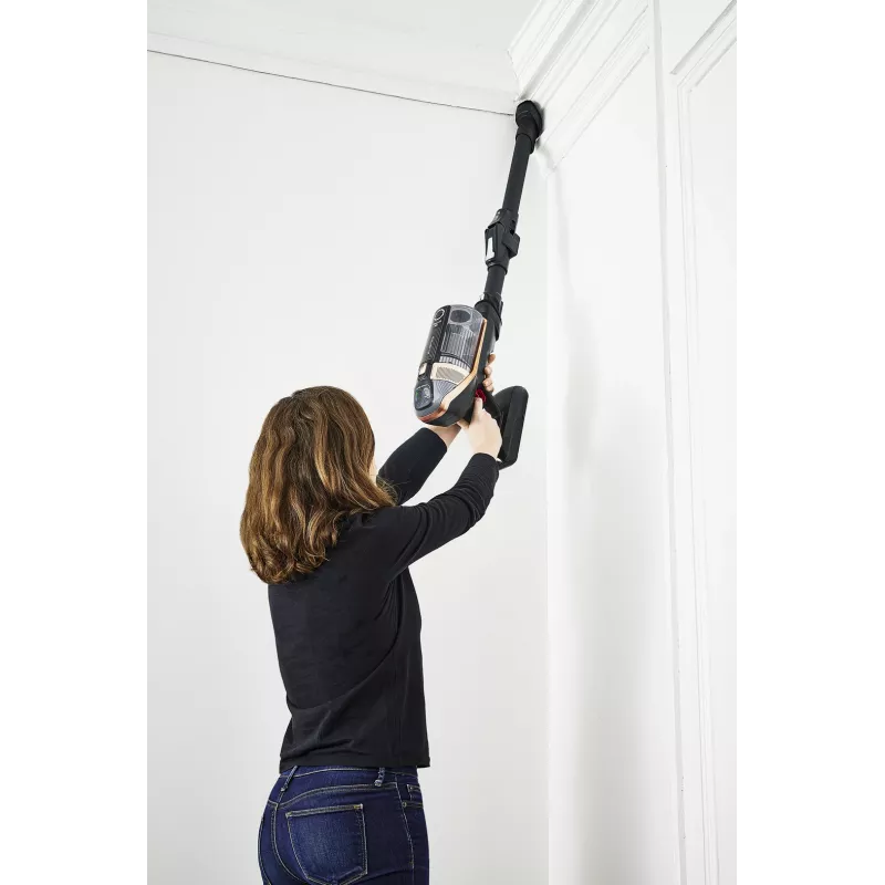 Rowenta X-Force RH99F1 Aspirador vertical 2 em 1 bateria seco HEPA sem saco 0,9 l preto, cinzento