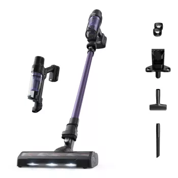 Rowenta RH6A31 Aspirador vertical 2 em 1 bateria seco sem saco 140 W preto, roxo