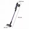 Rowenta RH6A31 Aspirador vertical 2 em 1 bateria seco sem saco 140 W preto, roxo