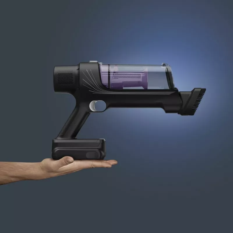Rowenta RH6A31 Aspirador vertical 2 em 1 bateria seco sem saco 140 W preto, roxo