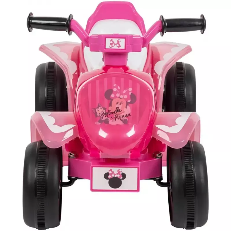 Quad infantil elétrico HUFFY Minnie Mouse modelo 19075W — ATV infantil a bateria