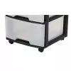Unidade de gavetas de arrumação Curver 0806770146 – 5 gavetas, 20 L cada, preto/transparente, 37×39×100 cm