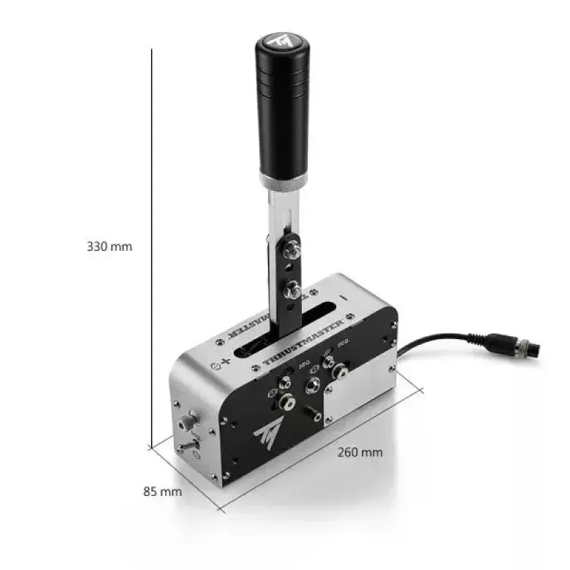 Travão de mão Thrustmaster 4060306 USB preto prateado para PC PS4 PS5 Xbox