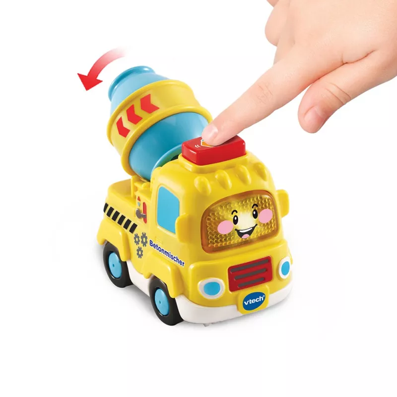 VTech Tut Tut Baby Flitzer Betonmischer, veículo, 1 ano(s), AAA, amarelo