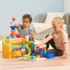 Conjunto de construção VTech Marble Rush M400 — 80 peças, pista de berlindes interativa