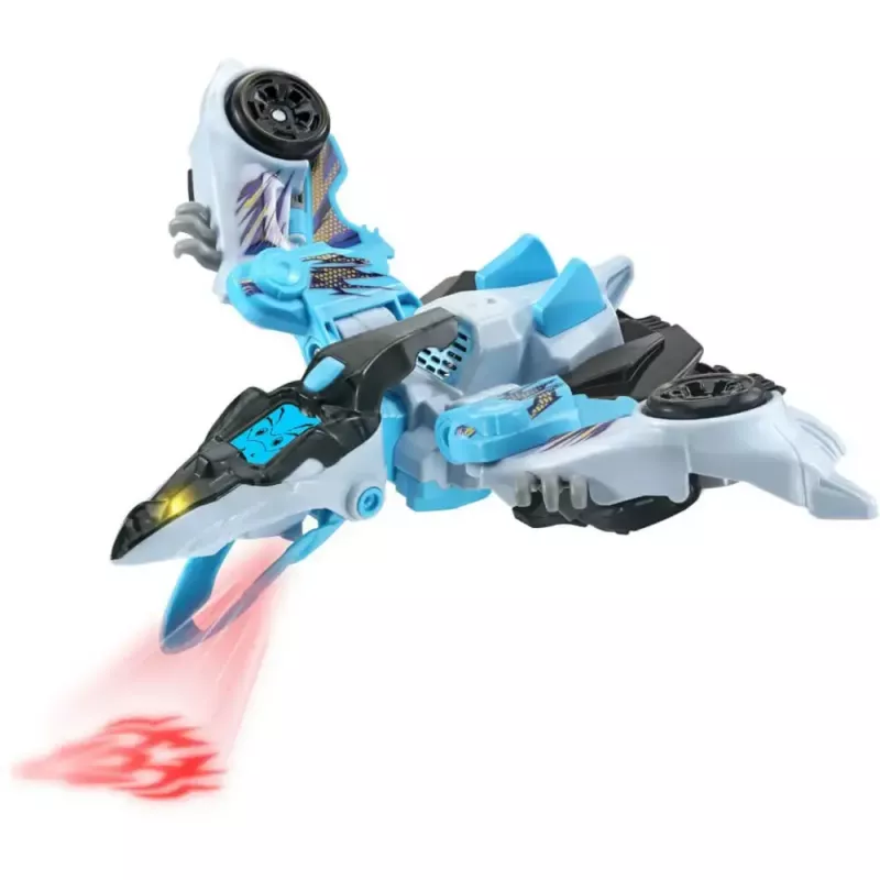 Brinquedo transformável VTech Switch & Go Dinos Fire Pterotactyl — modelo VTech 80-572804, dinossauro/veículo eletrónico transformável