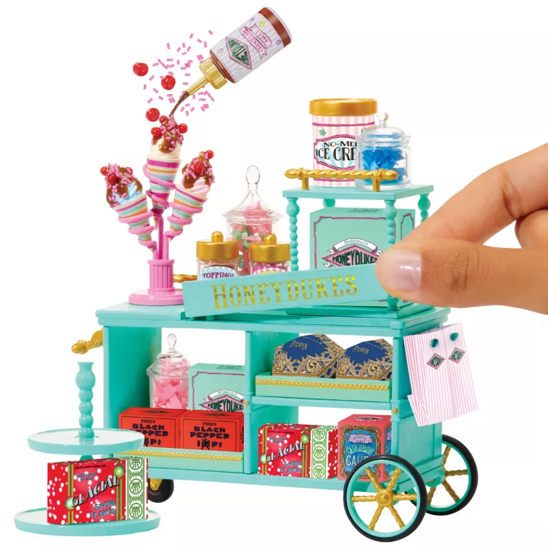 Conjunto de brincar Miniverse Make It Mini Harry Potter Honeydukes, 8 anos, Harry Potter, multicolor, plástico