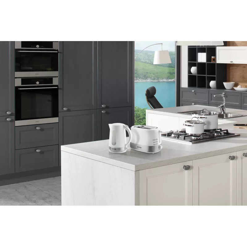 Chaleira elétrica Gorenje K17WE 1,7 L 2200 W branco