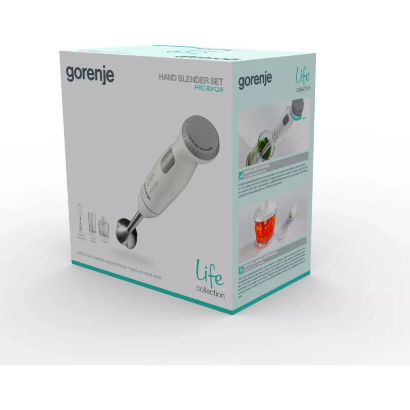 Varinha mágica Gorenje HBC804QW 0,5 l 800 W branco