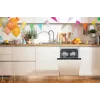 Máquina de lavar loiça Gorenje GV561D10 BK070, encastrável, slimline (45 cm), branco, standard (80 - 85 cm), preto, botões