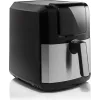 Fritadeira de ar quente Gorenje AF1700DB individual 5 L encastrar 1700 W preto, metálico