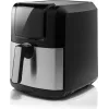 Fritadeira de ar quente Gorenje AF1700DB individual 5 L encastrar 1700 W preto, metálico