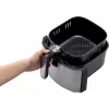 Fritadeira de ar quente Gorenje AF1700DB individual 5 L encastrar 1700 W preto, metálico