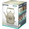 Chaleira elétrica Gorenje K17CLIN 1,7 l 2000 W creme