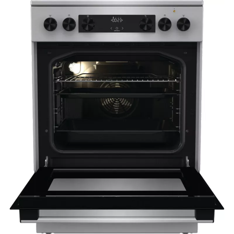 Fogão Gorenje GECS6C70XC fogão de encastrar placa elétrica aço inoxidável