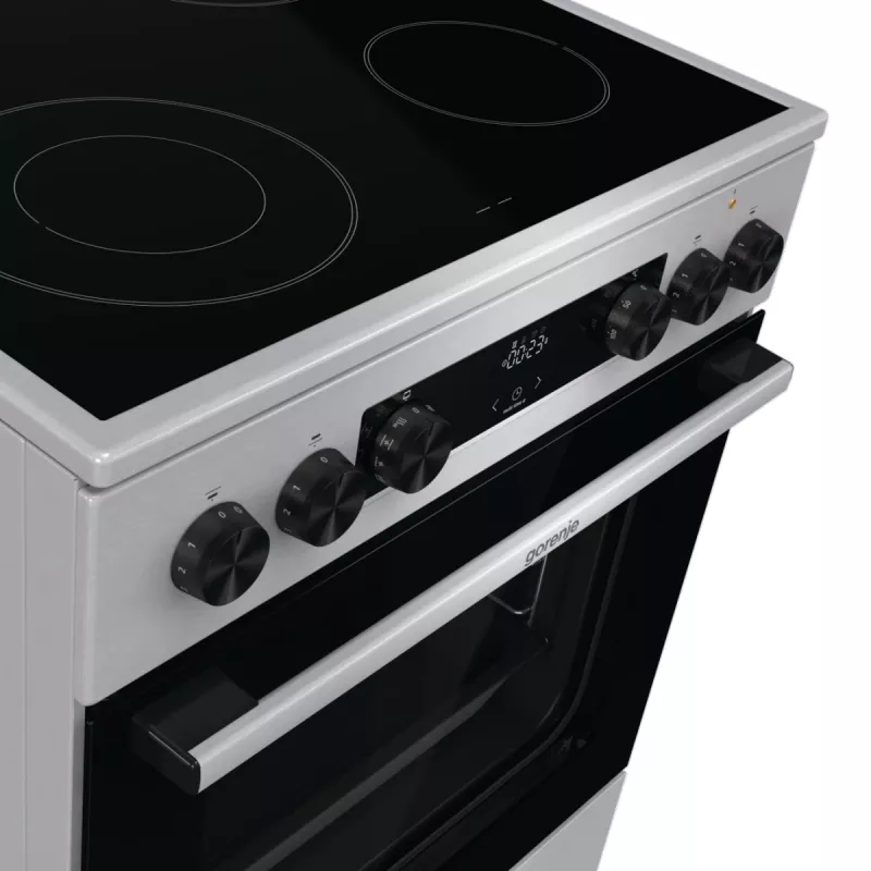 Fogão Gorenje GECS6C70XC fogão de encastrar placa elétrica aço inoxidável