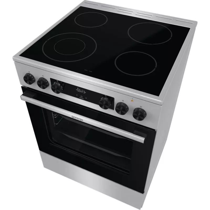 Fogão Gorenje GECS6C70XC fogão de encastrar placa elétrica aço inoxidável
